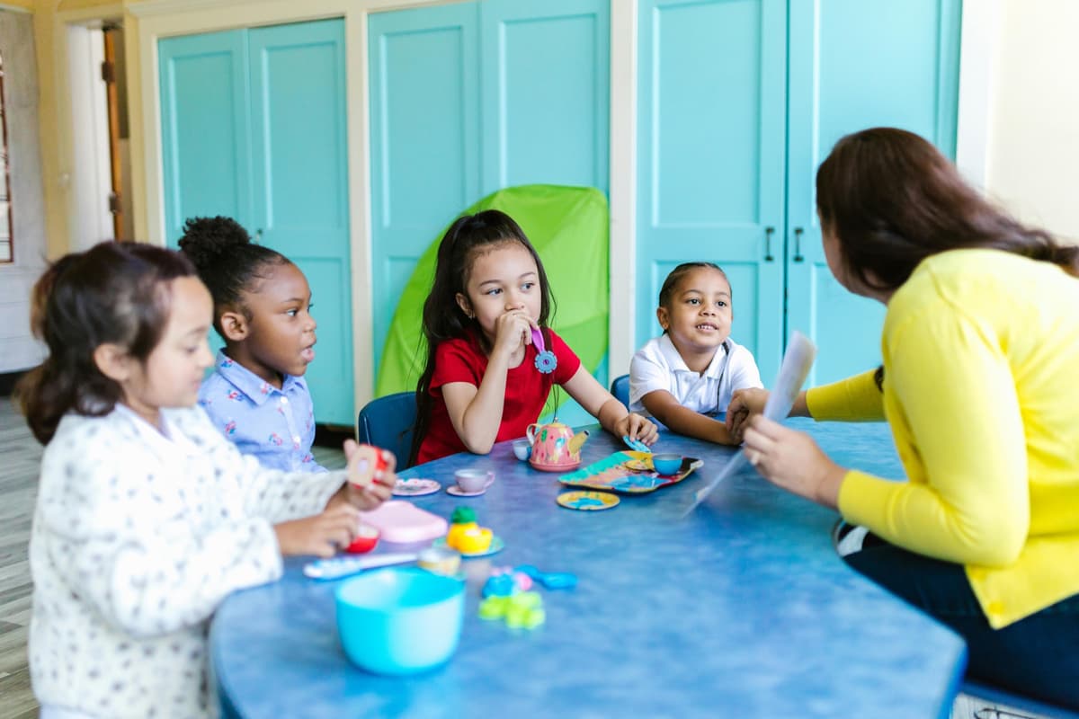 Children in Play Home
